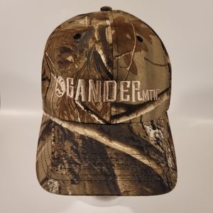 Gander mountain camouflage trucker hat cap strap back